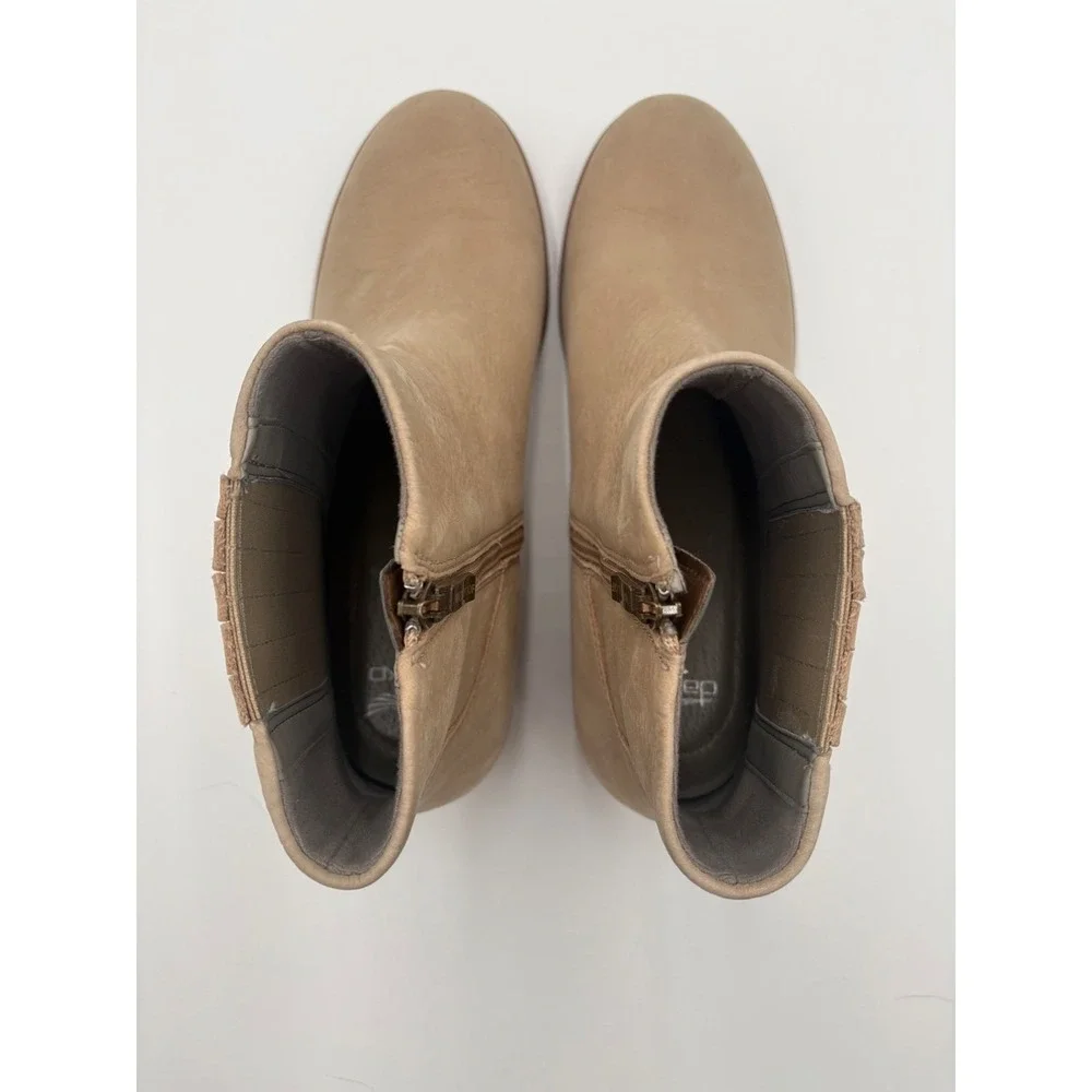 Dansko‎ Daisie Waterproof Chelsea Boots EU 41 Tan Nubuck Womens 10–10.5